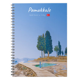 Pamukkale, Turkije - Thermische Poelen Notitieboek