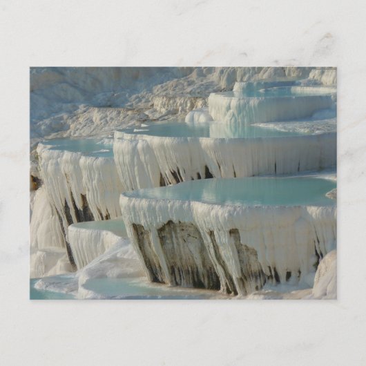 Pamukkale werelderfgoed UNESCO Briefkaart (Voorkant)