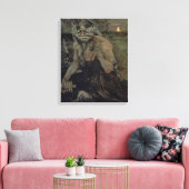 Pan, 1899 canvas afdruk (Insitu (Woonkamer))