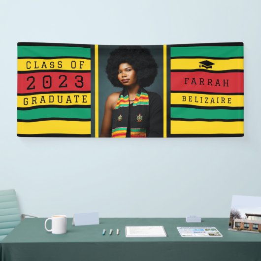 Pan African Afstuderen Balloon Spandoek (Beurs)