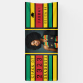 Pan African Afstuderen Balloon Spandoek (Verticaal)