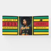 Pan African Afstuderen Balloon Spandoek (Horizontaal)