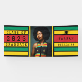 Pan African Afstuderen Balloon Spandoek