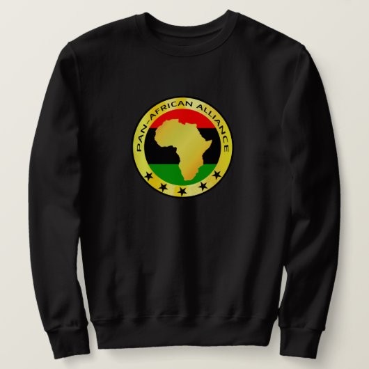 PAN-AFRICAN-ALLIANCE UNIA Africa Roots Sweater (Design voorkant)