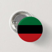 Pan African Black Power Ronde Button 3,2 Cm (Voorkant /achterkant)