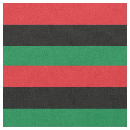 Pan African Flag African American Symbol Stof (Close Up)