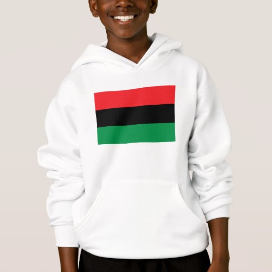 Pan African flag, Afro American Black history (Voorkant)