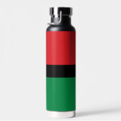 Pan African Flag, Black Lives Matter, Unia Symbol Waterfles (Rechts)