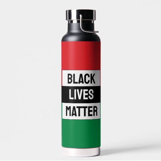 Pan African Flag, Black Lives Matter, Unia Symbol Waterfles (Links)