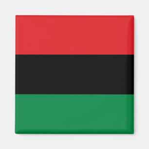 Pan African Flag, Happy Kwanzaa Magneet