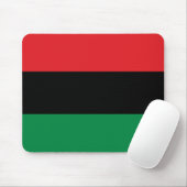 Pan African Flag, Happy Kwanzaa Muismat (Met muis)