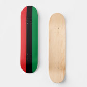 Pan African Flag, Happy Kwanzaa Persoonlijk Skateboard (Voorkant)