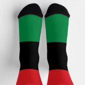 Pan African Flag, Happy Kwanzaa Sokken (Top)