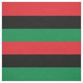 Pan African Flag, Happy Kwanzaa Stof (Swatch)