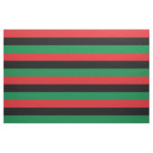 Pan African Flag, Happy Kwanzaa Stof (Fat Quarter)