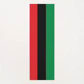 Pan African Flag, Happy Kwanzaa Yogamat (Voorkant)