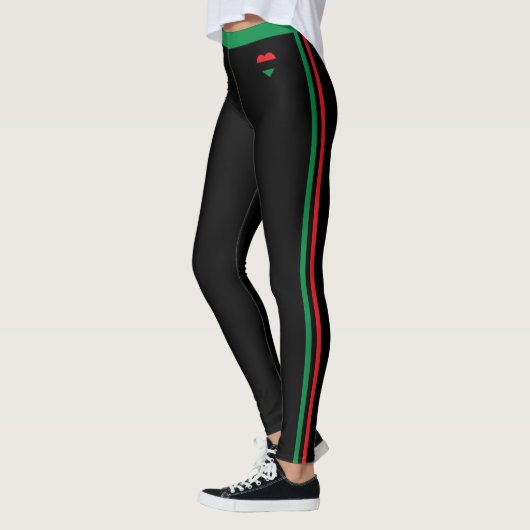 Pan African Flag mode & Unia Symbol Leggings (Links)