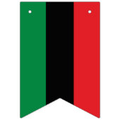 Pan African Flag party, Unia flag symbol Banners (Eerste vlag)