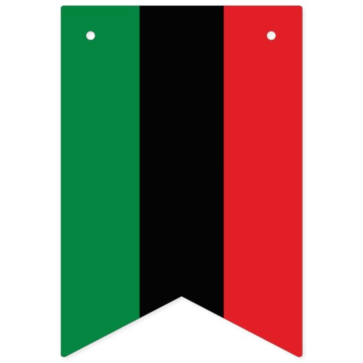 Pan African Flag party, Unia flag symbol Banners (Eerste vlag)