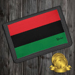 Pan African Flag portemonnee, UNIA Symbol / mode Drievoud Portemonnee<br><div class="desc">WALLETS: pan-Afrikaans vlagsymbool - UNIA / A horizontale drieband van rood,  zwart,  en groen. De pan-Afrikaanse vlag - ook bekend als de Afro-Amerikaanse vlag,  de Zwarte Bevrijdingsvlag,  de vlag van UNIA. Vaak gebruikt met een beweging van Black Lives Matter.</div>