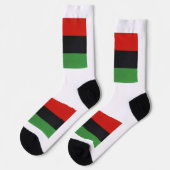 Pan African Flag Sokken (Links)
