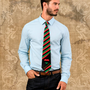 Pan African Flag Stripes, Unia Flag Symbol Kwanzaa Stropdas