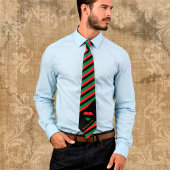 Pan African Flag Stripes, Unia Flag Symbol Kwanzaa Stropdas