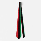 Pan African Flag Stropdas, Unia Flag Symbol / Kwan Stropdas (Voorkant)