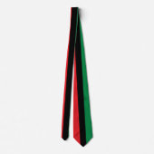 Pan African Flag Stropdas, Unia Flag Symbol / Kwan Stropdas (Achterkant)