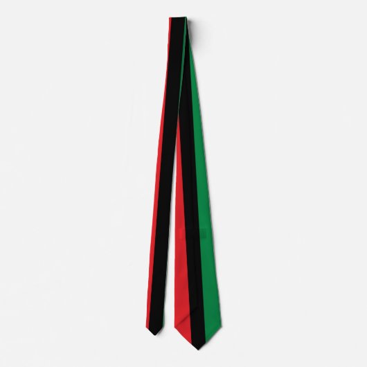 Pan African Flag Stropdas, Unia Flag Symbol / Kwan Stropdas (Achterkant)