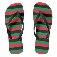 Pan African Flag Teenslippers