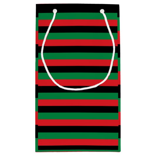 Pan African Flag & Unia Flag Symbol / Kwanzaa Klein Cadeauzakje (Achterkant)