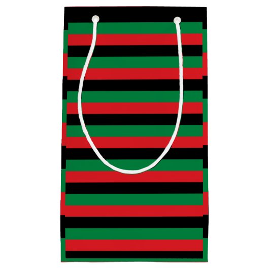 Pan African Flag & Unia Flag Symbol / Kwanzaa Klein Cadeauzakje (Voorkant)
