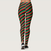 Pan African Flag & Unia Symbol / sport fan Leggings (Achterkant)