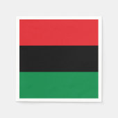 Pan African Flag & Unia Symbol / sport fan Servet (Voorkant)