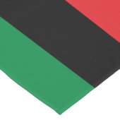 Pan African Flag & UNIA Symbol Tri/sport fan Korte Tafelloper (Hoek)