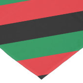 Pan African Flag & UNIA-symbool / sportfan Korte Tafelloper (Hoek)