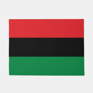 Pan African Flag & Union Symbol / sport fan Deurmat