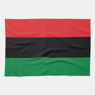 Pan African Flag & Union Symbol / sport fan Theedoek