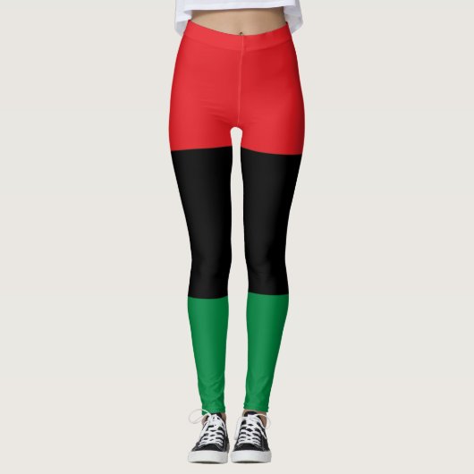 Pan African, Happy Kwanzaa Leggings (Voorkant)