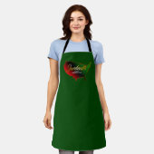 Pan African, Juneteenth Apron Schort (Gedragen)
