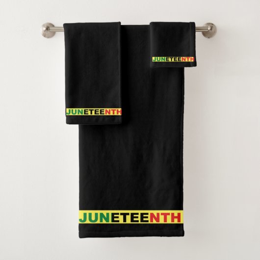 Pan African, Junetetiende Bad Handdoek (Insitu)