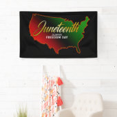 Pan African, Junetetiende Banner (Insitu)