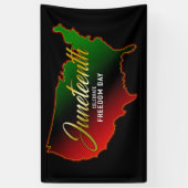 Pan African, Junetetiende Banner (Verticaal)