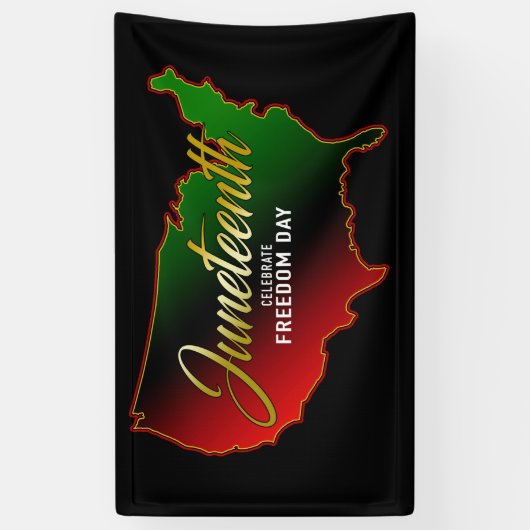 Pan African, Junetetiende Banner (Verticaal)