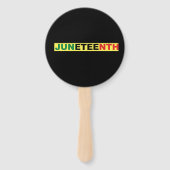 Pan African, Junetetiende Handwaaier (Voorkant)