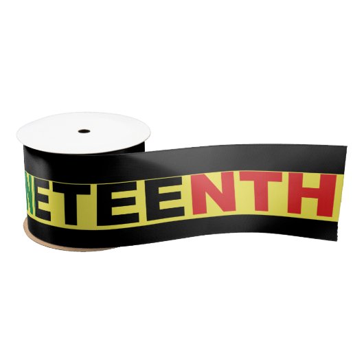 Pan African, Junetetiende Satijnen Lint (Spoel)