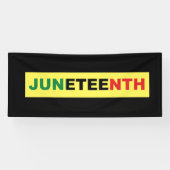 Pan African, Junetetiende Spandoek (Horizontaal)
