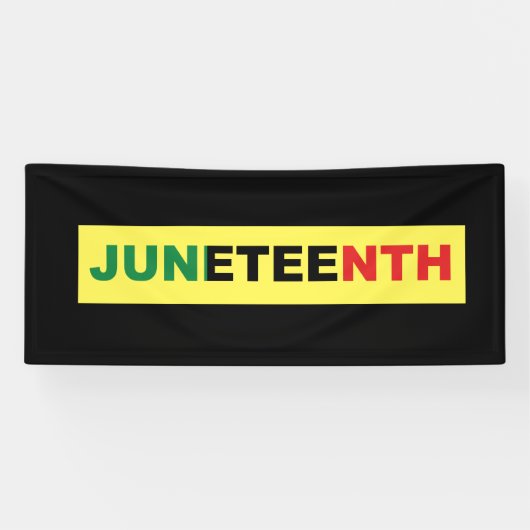 Pan African, Junetetiende Spandoek (Horizontaal)