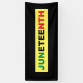 Pan African, Junetetiende Spandoek (Verticaal)